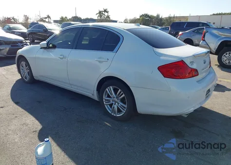 2013 Infiniti G37X z USA, uszkodzony, nr VIN JN1CV6AR0DM770439